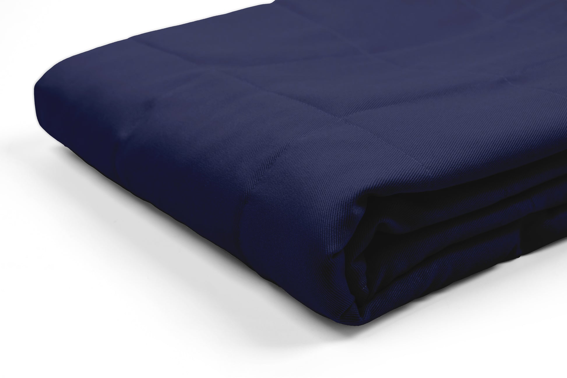 NAVY BLUE COTTON WEIGHTED BLANKET