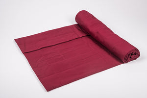 CHERRY RED COTTON WEIGHTED BLANKET | Sensory Owl