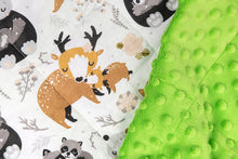 Load image into Gallery viewer, FOREST FAMILY MINKY WEIGHTED BLANKET | SENSORY OWL