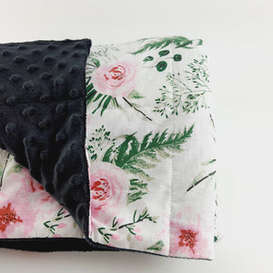 SECRET GARDEN MINKY WEIGHTED BLANKET | SENSORY BLANKET